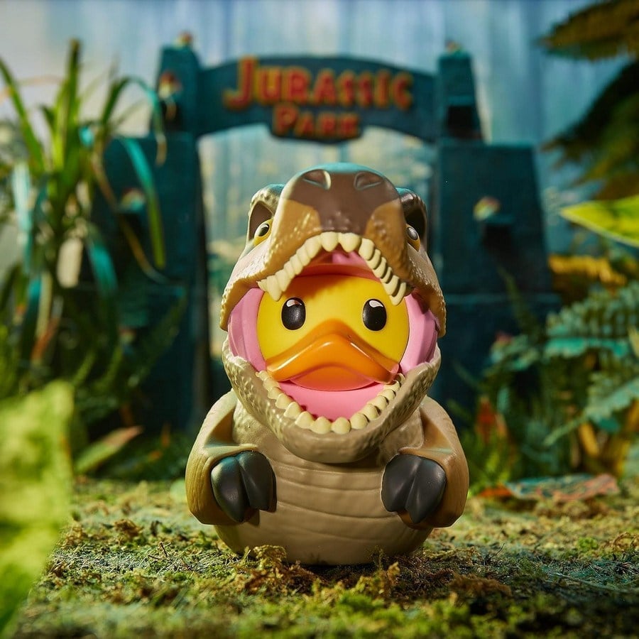 Tubbz Jurassic Park Boxed T-Rex Lisanslı Cosplay Ördek Collectible Figür