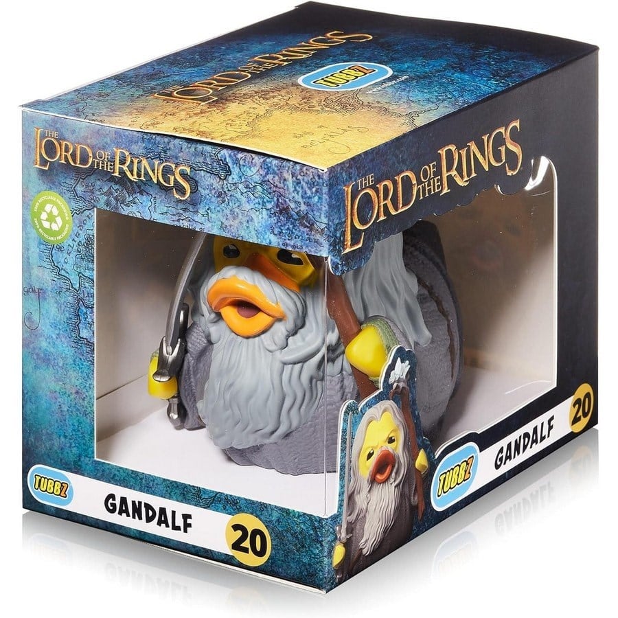 Tubbz Lord Of The Rings Boxed Gandalf (You Shall Not Pass) Lisanslı Cosplay Ördek Collectible Figür