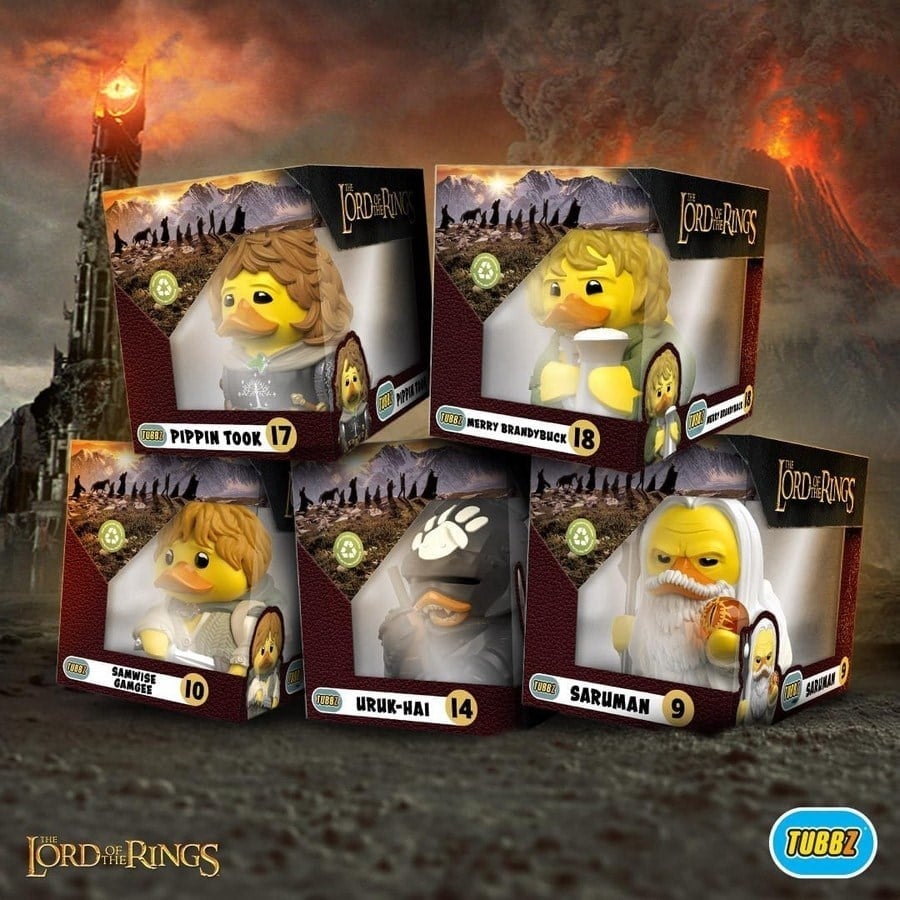 Tubbz Lord Of The Rings Boxed Merry Brandybuck Lisanslı Cosplay Ördek Collectible Figür