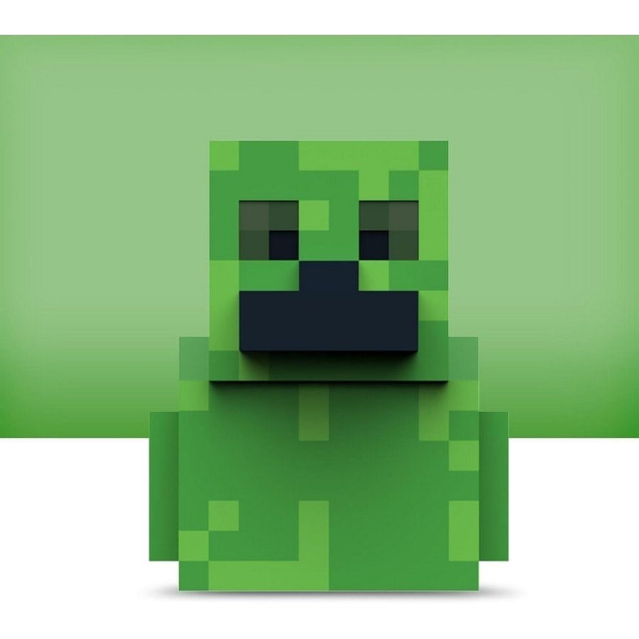 Tubbz Minecraft Boxed Creeper Lisanslı Cosplay Ördek Collectible Figür