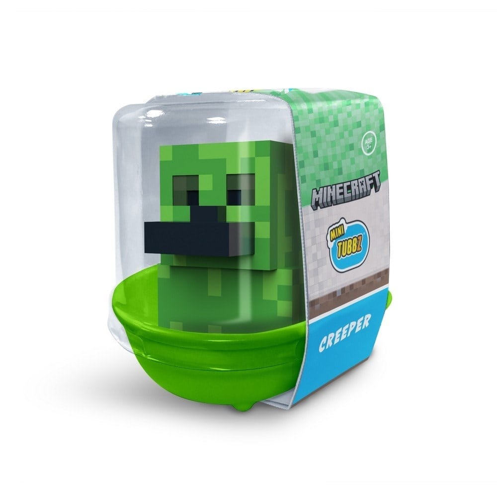 Tubbz Minecraft MINI Creeper Lisanslı Cosplay Ördek Collectible Figür