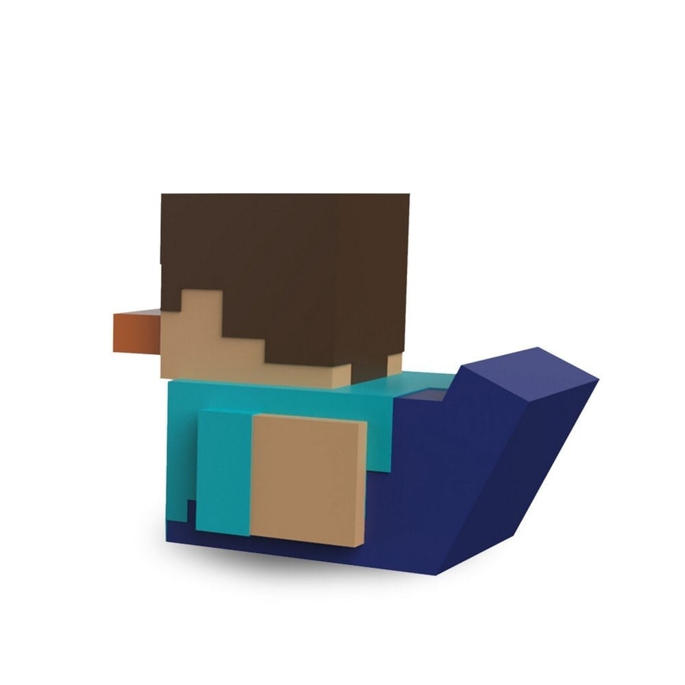 Tubbz Minecraft MINI Steve Lisanslı Cosplay Ördek Collectible Figür