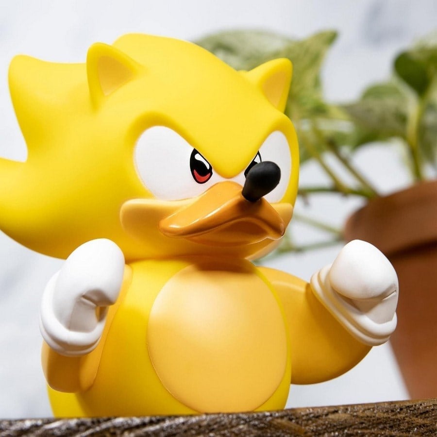 Tubbz Sonic Boxed Super Sonic Lisanslı Cosplay Ördek Collectible Figür