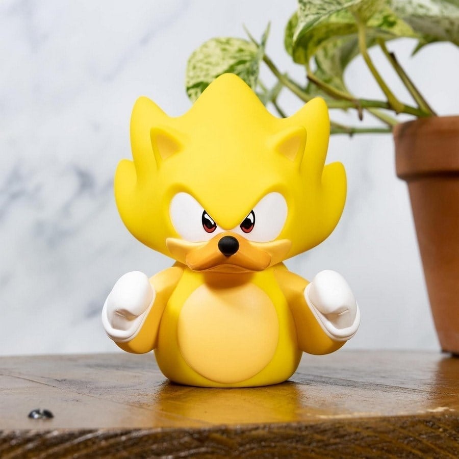 Tubbz Sonic Boxed Super Sonic Lisanslı Cosplay Ördek Collectible Figür