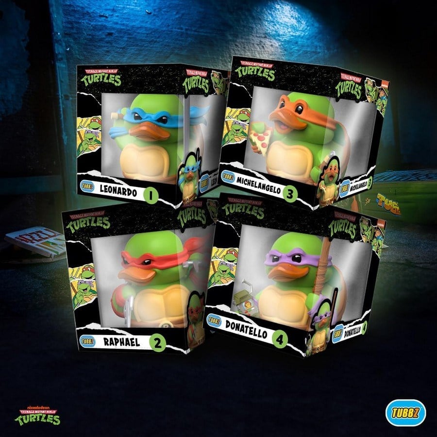 Tubbz TMNT Boxed Donatello Lisanslı Cosplay Ördek Collectible Figür