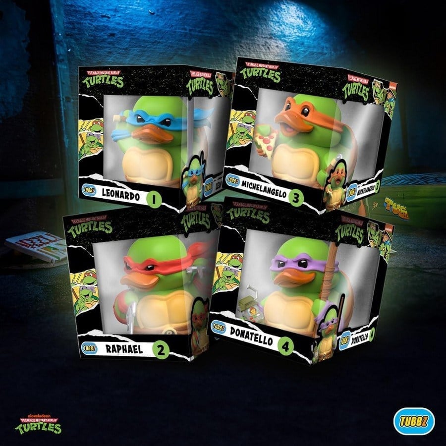 Tubbz TMNT Boxed Leonardo Lisanslı Cosplay Ördek Collectible Figür