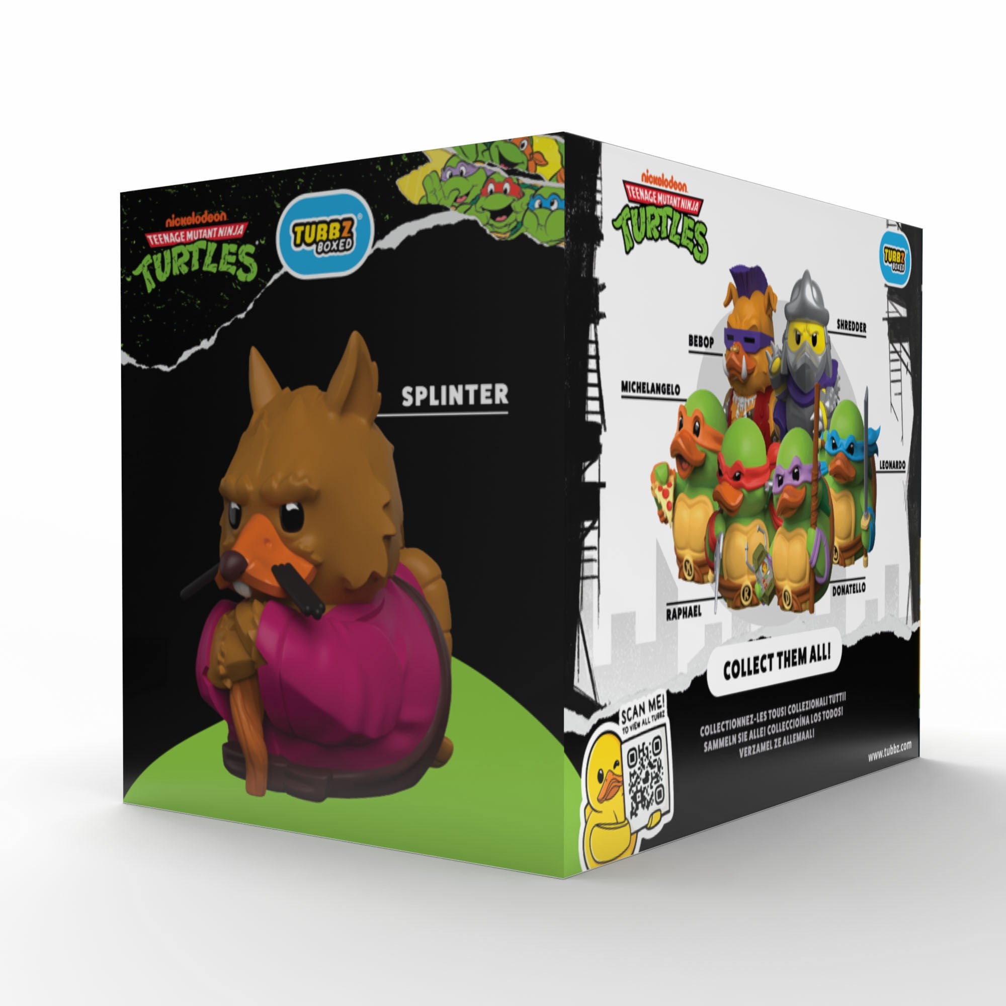 Tubbz TMNT Splinter Boxed Lisanslı Cosplay Ördek Collectible Figür