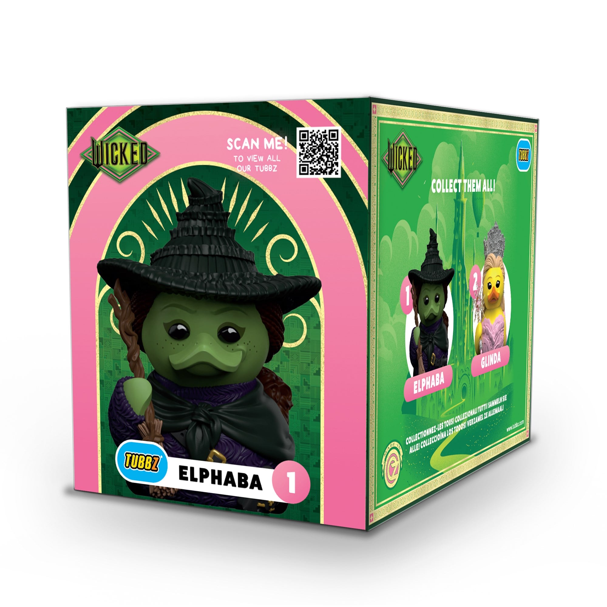 Tubbz Wicked Elphaba Thropp Boxed Lisanslı Cosplay Ördek Collectible Figür