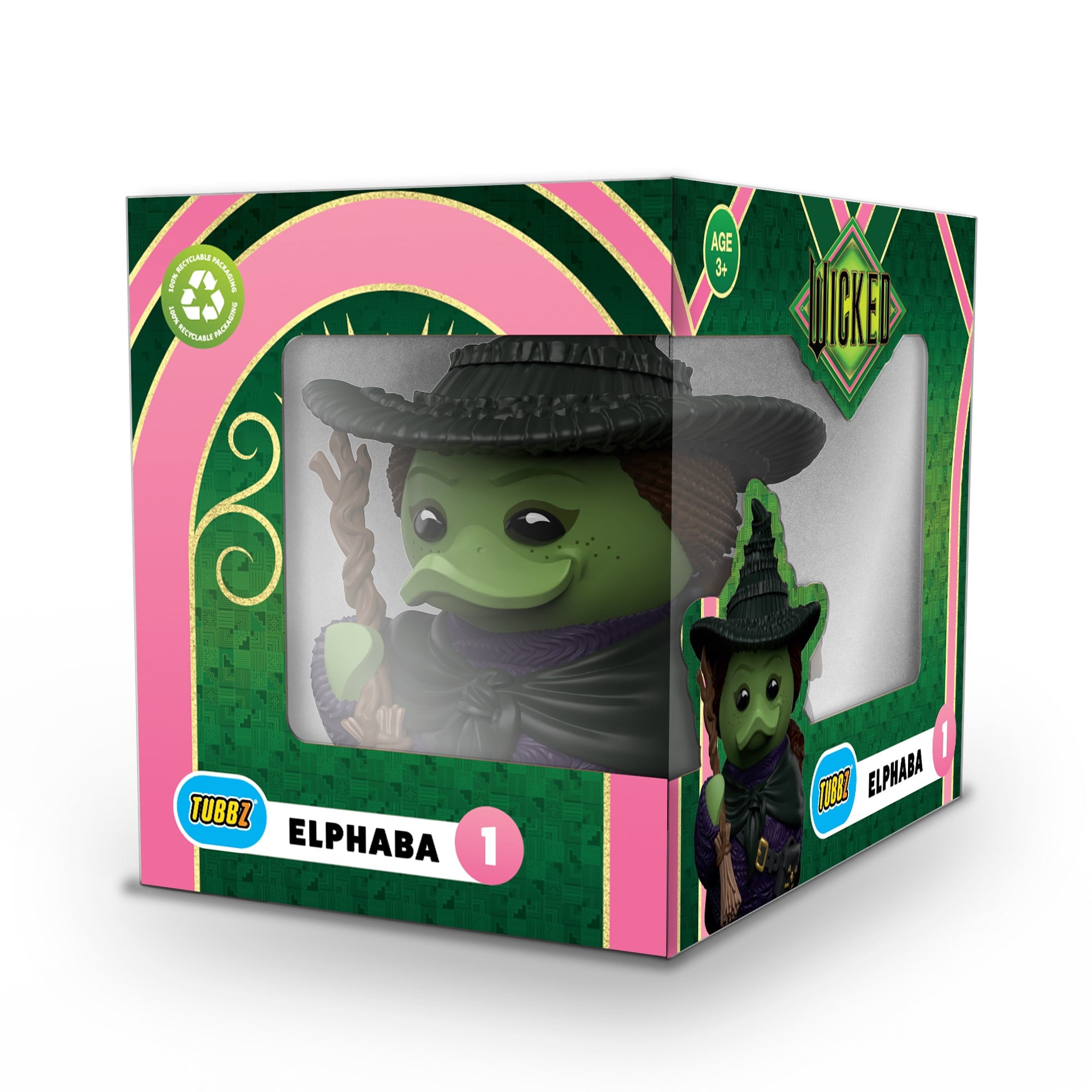 Tubbz Wicked Elphaba Thropp Boxed Lisanslı Cosplay Ördek Collectible Figür