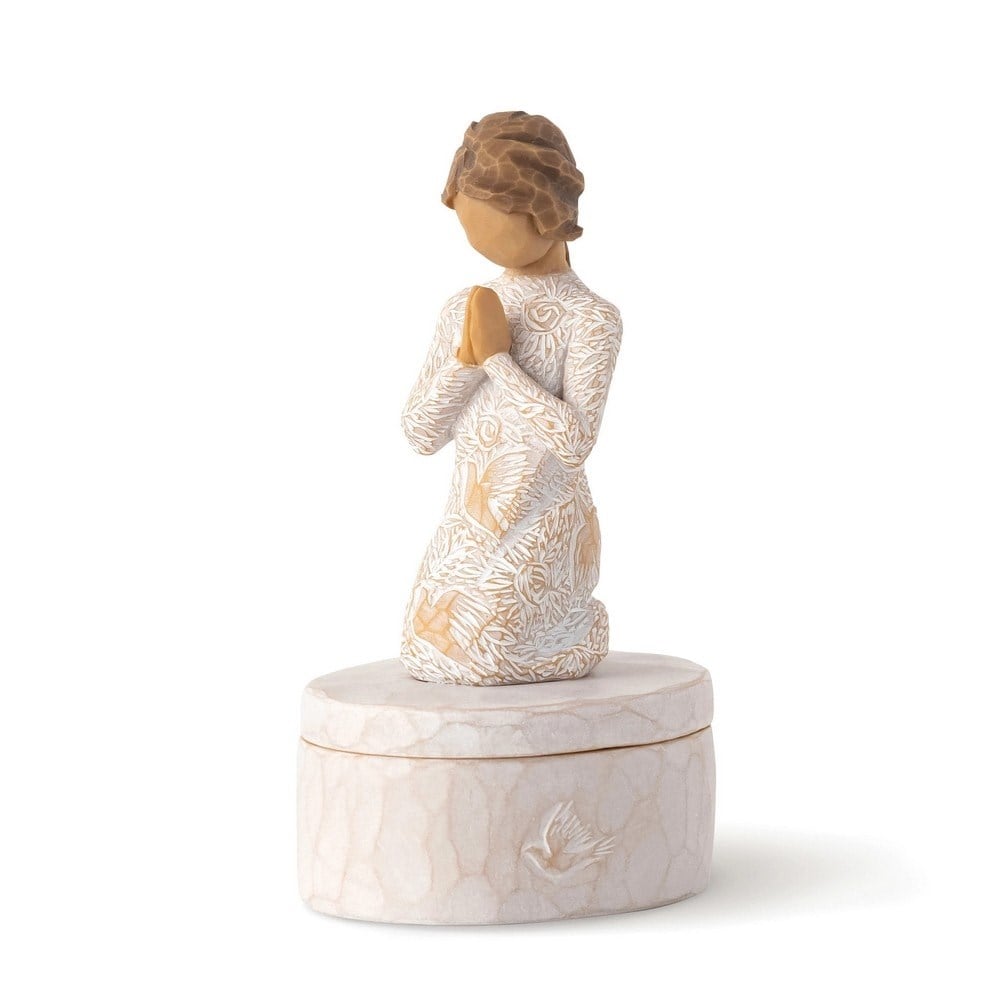 Willow Tree Prayer of Peace Keepsake Box Barış Duası Hatıra Kutusu
