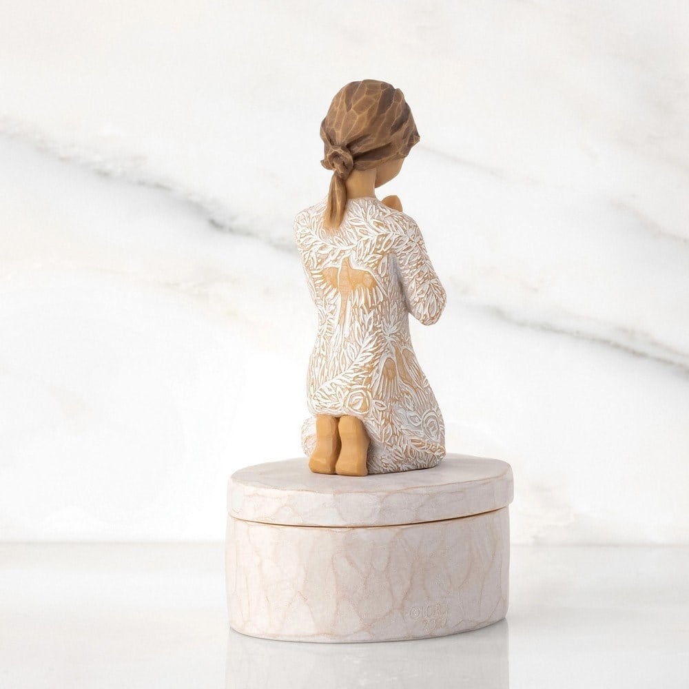 Willow Tree Prayer of Peace Keepsake Box Barış Duası Hatıra Kutusu