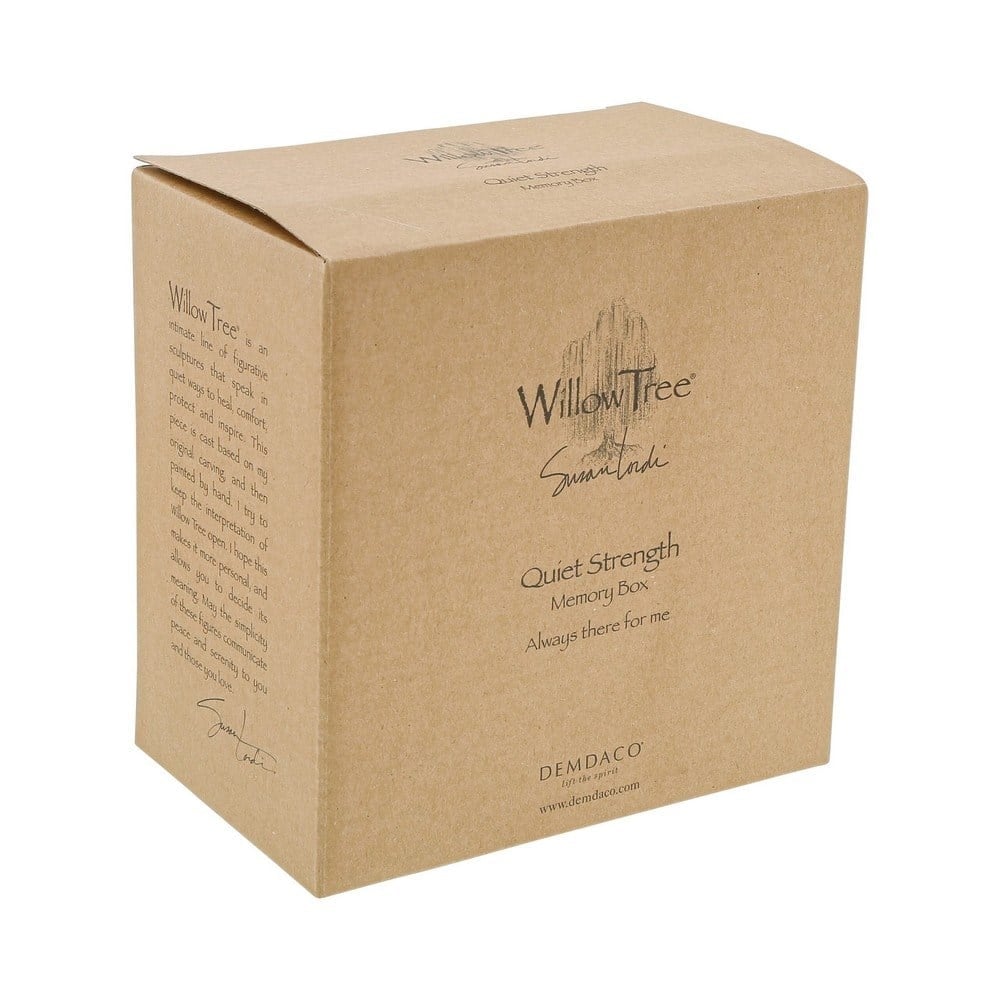 Willow Tree Quiet Strength Memory Box Sessiz Güçlü Hatıra Kutusu