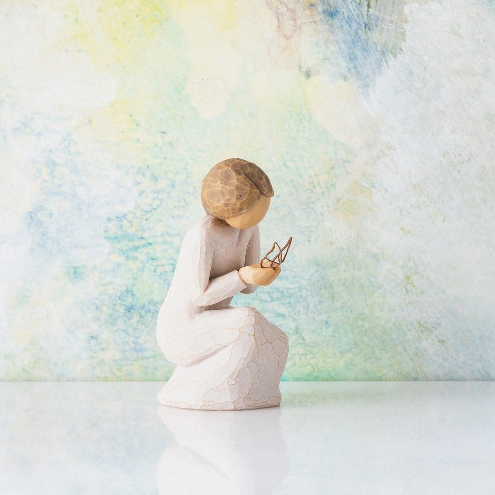 Willow Tree Quiet Wonder Sessiz Merak Dekoratif Figür Biblo
