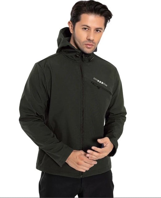 CROZWİSE KAHVE TONLARI ERKEK SU GEÇİRMEZ SOFTSHELL OUTDOOR MONT