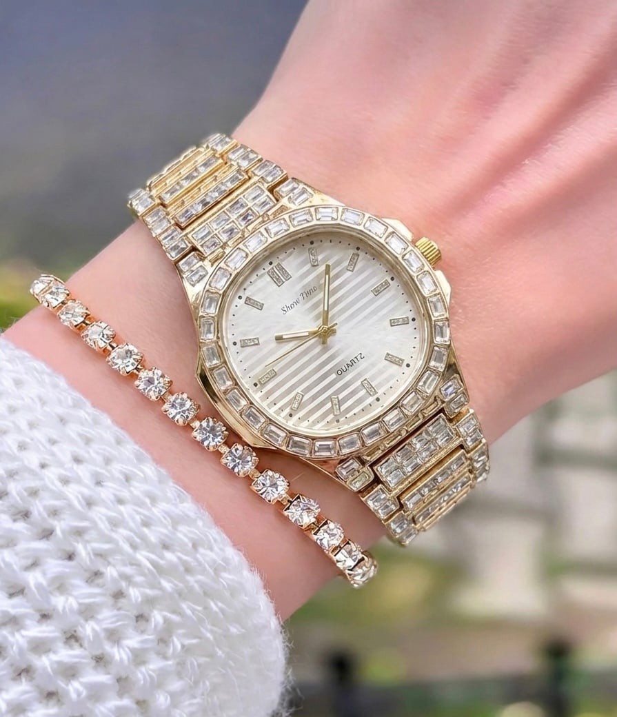 EŞREF TAŞLI PATEK | SARI-BEYAZ ST110