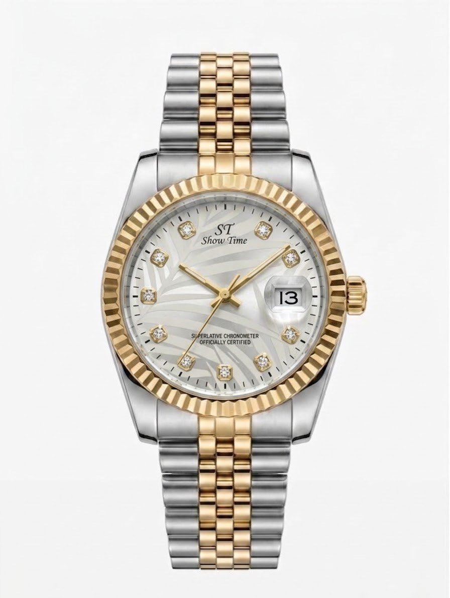 SHOWTİME 36MM Bayan King Sarı Beyaz ST650