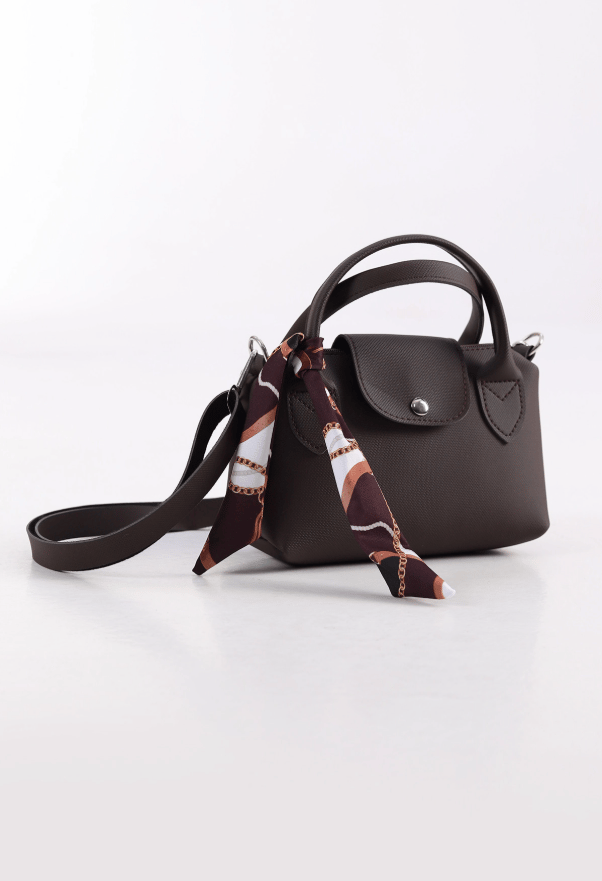 Luna Kahverengi Mini Bag Kadın Omuz Çantası