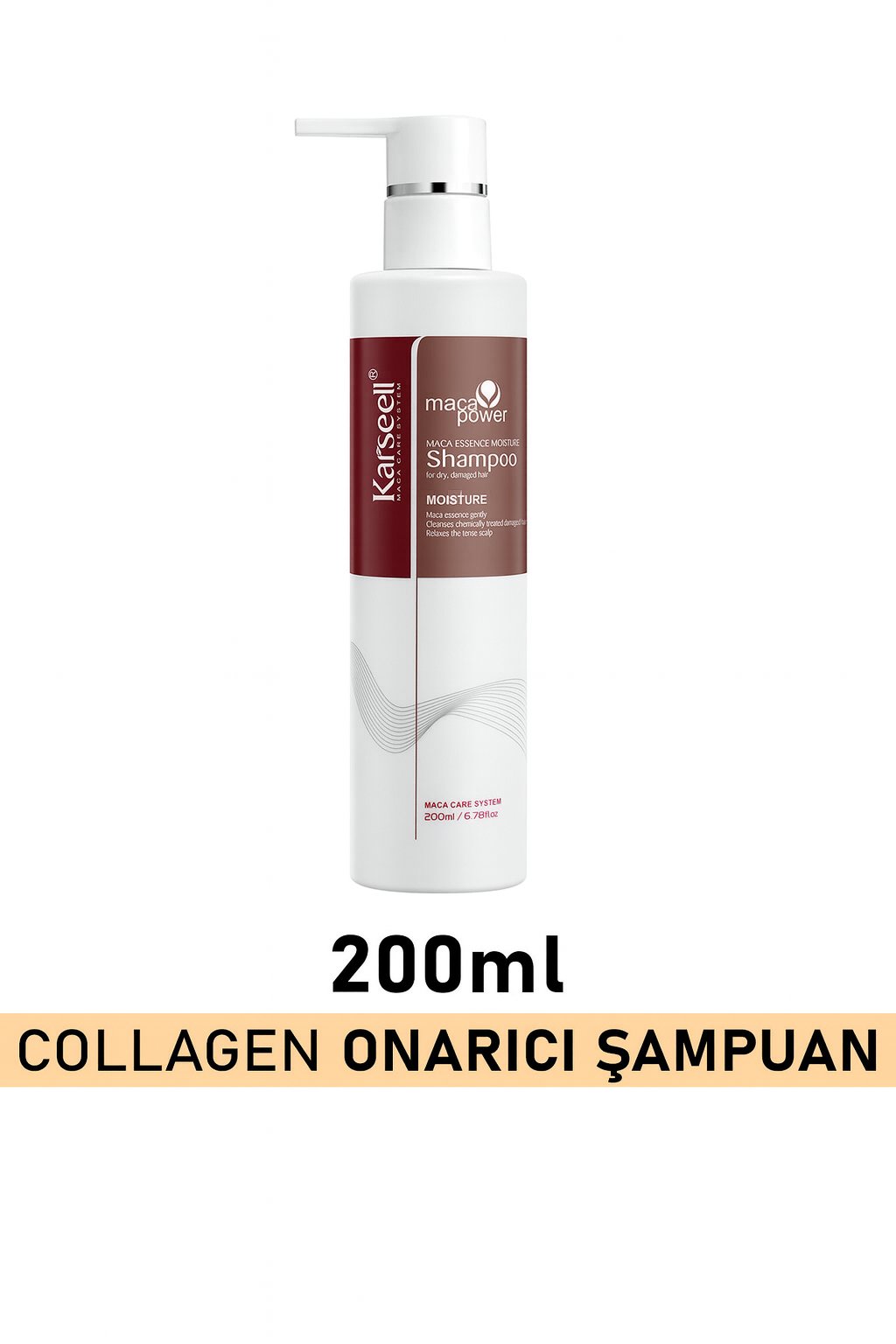 Karseel Maca Power Shampoo 200 ml
