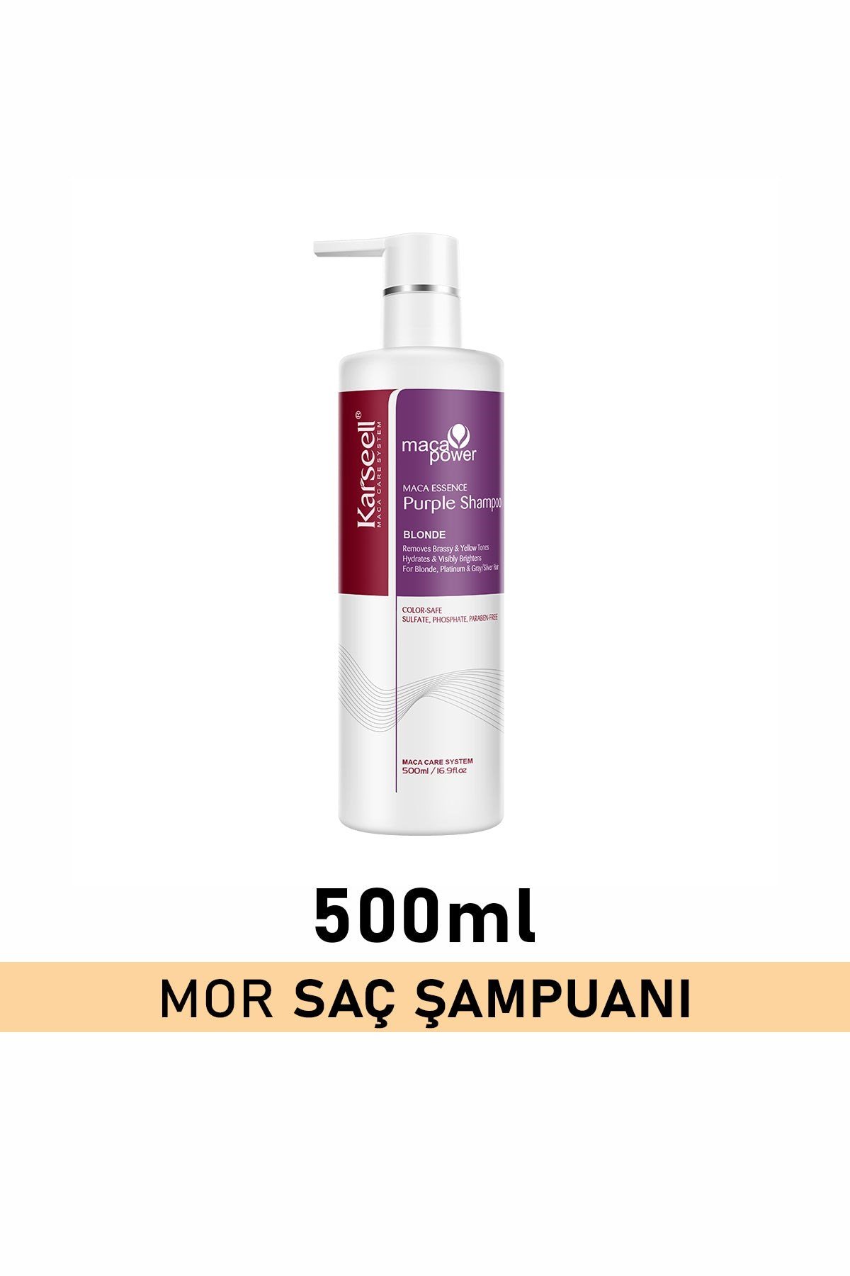 Maca Essence Mor Şampuan 500 ML