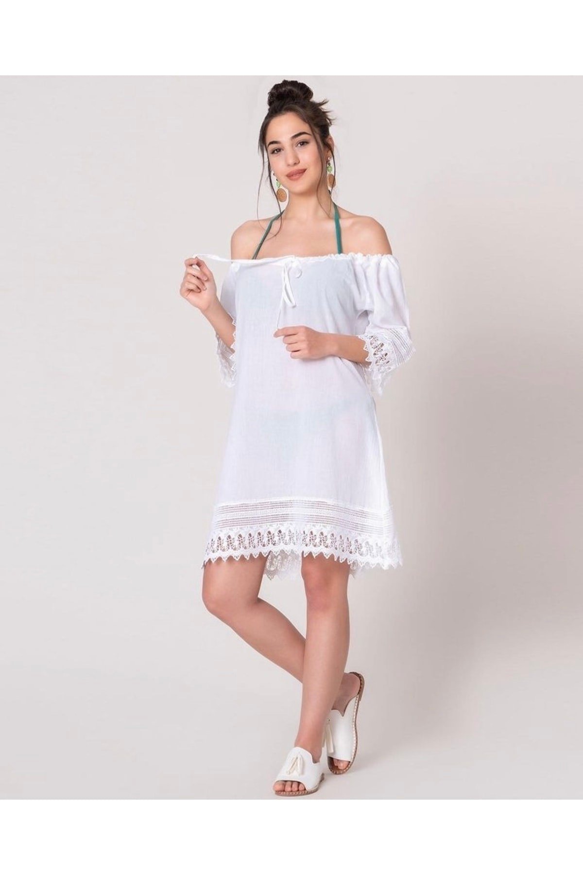 Dantelli Naturel Tunik