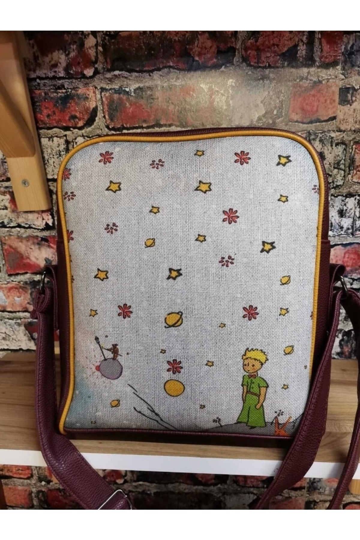Hayalperest Prens Bordo Çanta