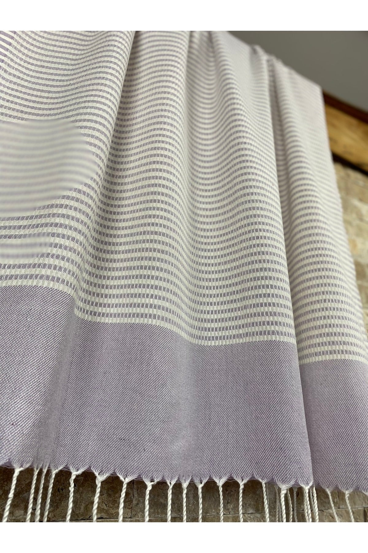 Organik Bambu Lila 90x190 Peştemal