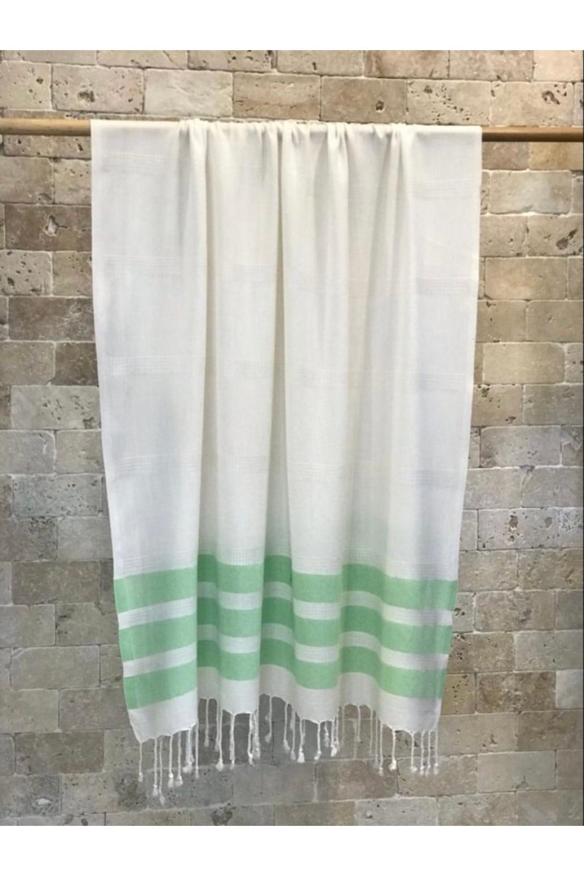 Organik Mint 90x190 Bambu Peştemal