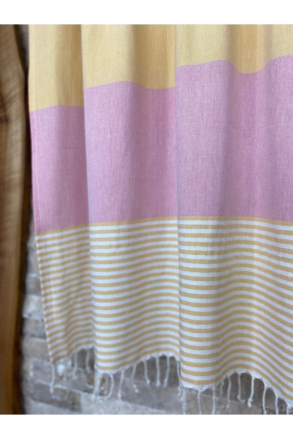 Organik Pamuk 90x190 Pembe Peştemal