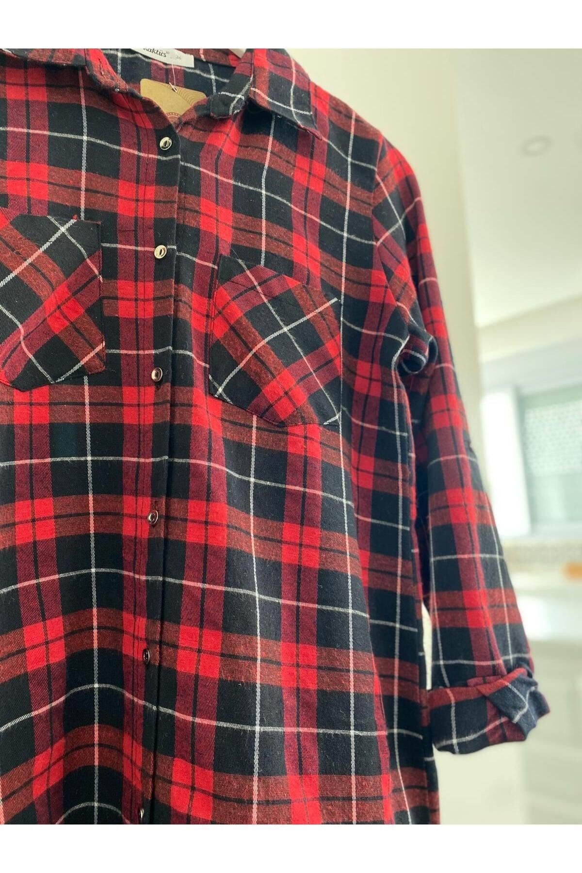 Unisex Ekose Oduncu Gömlek