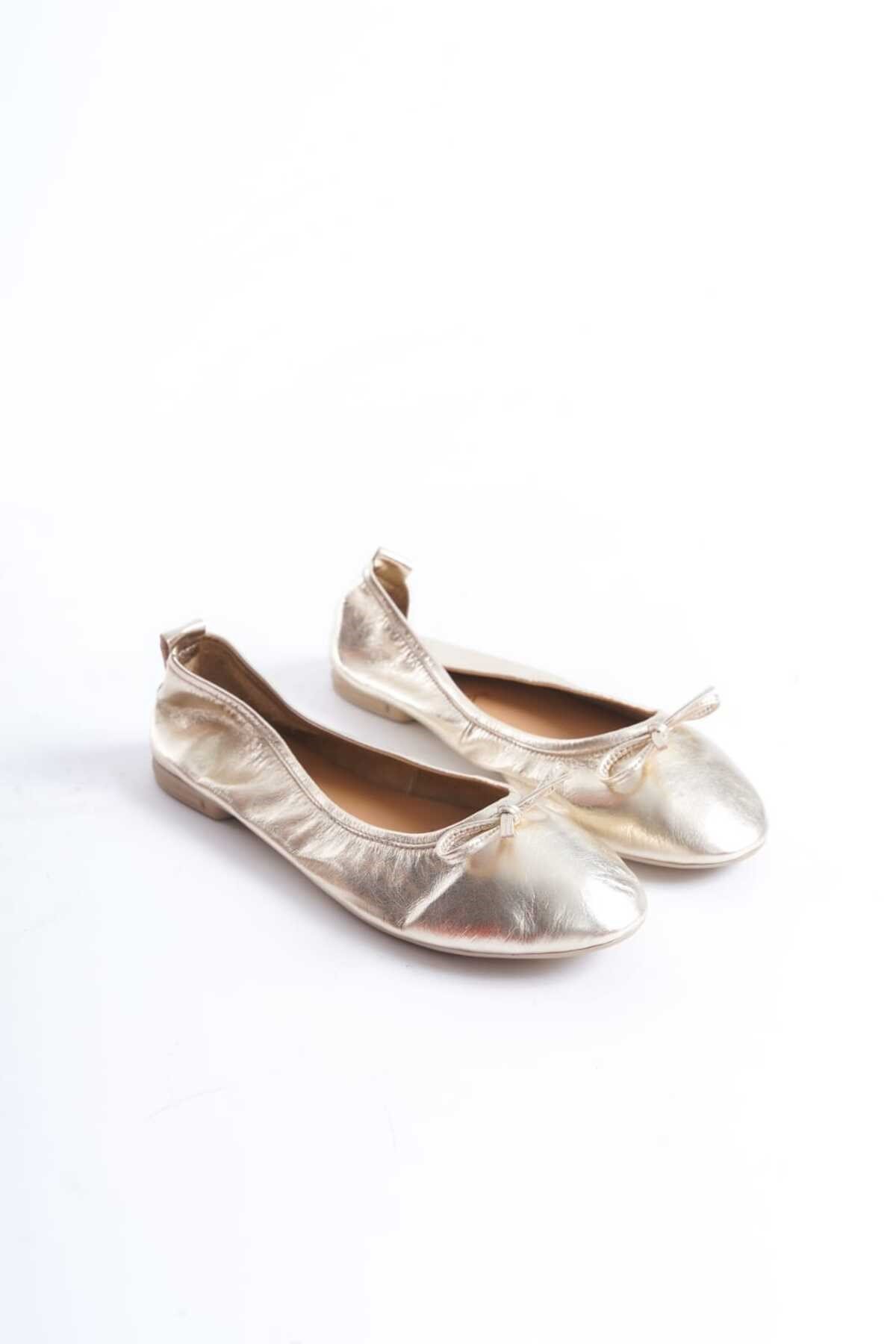 SHOES HAKİKİ DERİ KADIN BABET