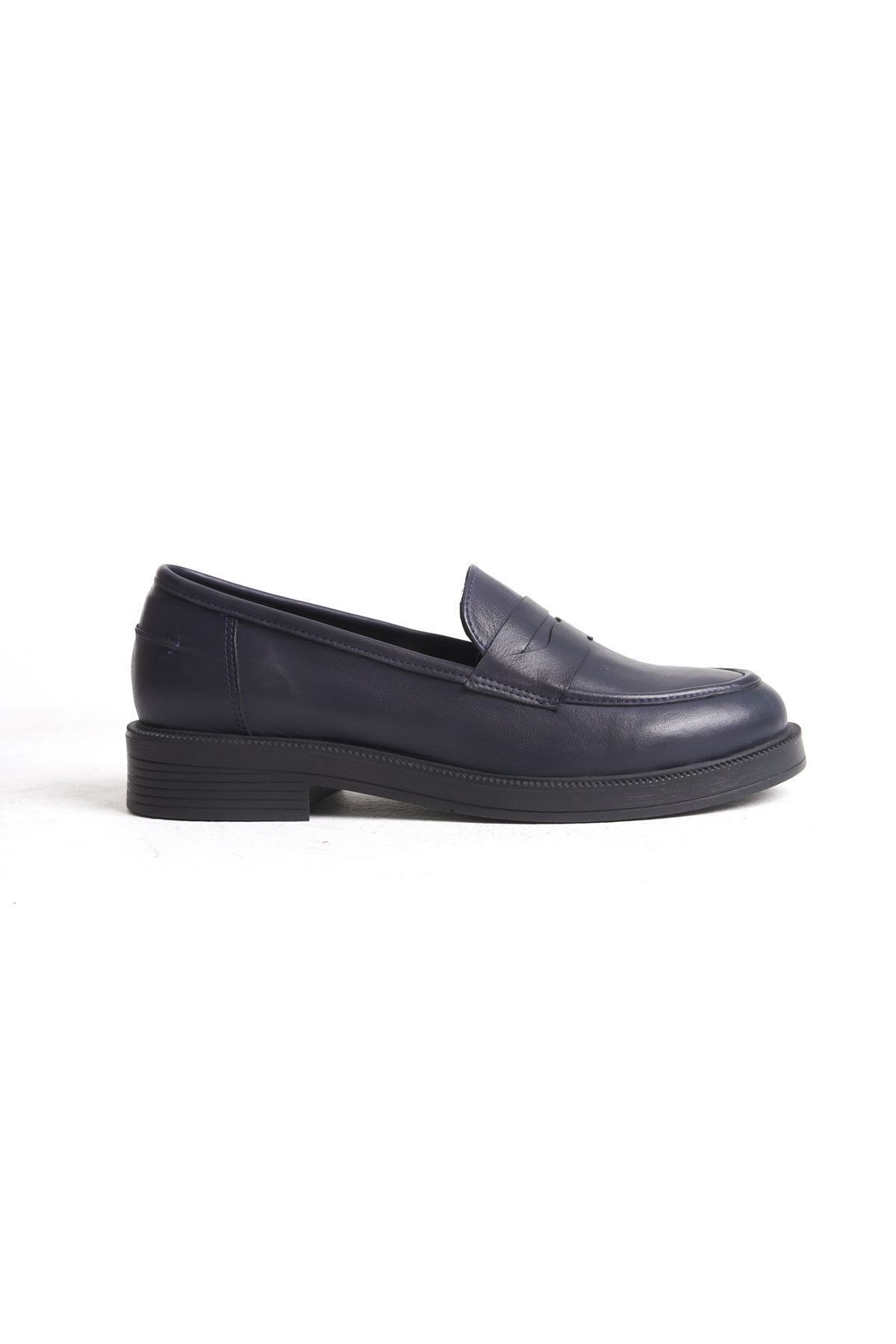 SHOES HAKİKİ DERİ KADIN LOAFER AYAKKABI