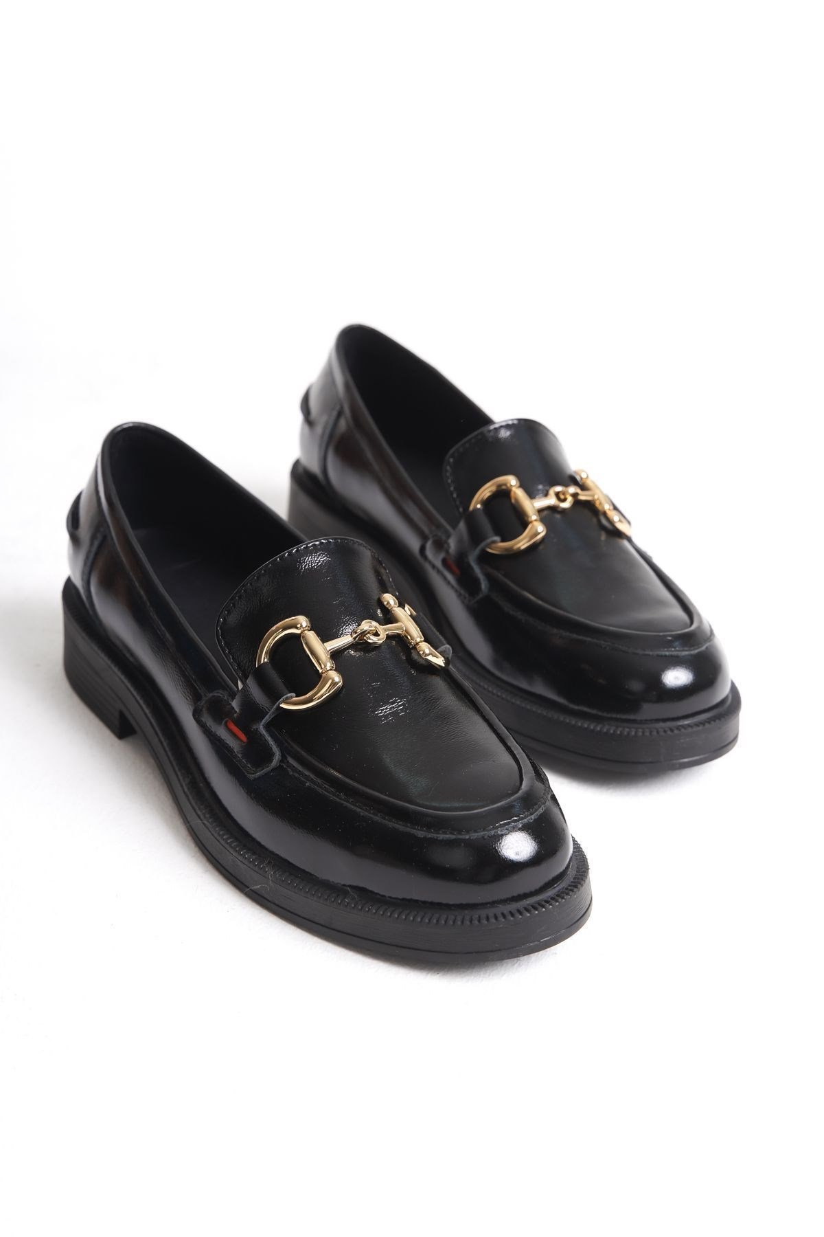 SHOES HAKİKİ DERİ TOKALI LOAFER AYAKKABI