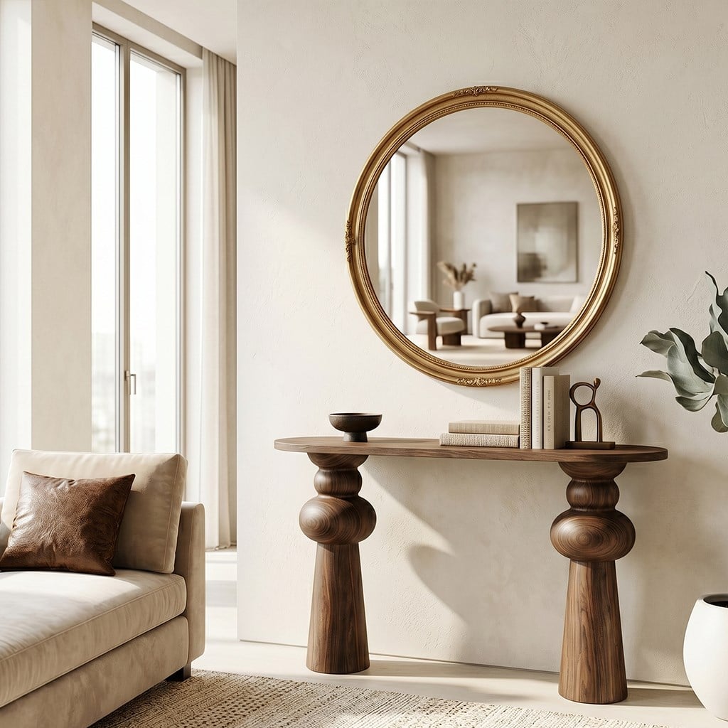 Valoura Kahve Ahşap Dresuar– Deco102