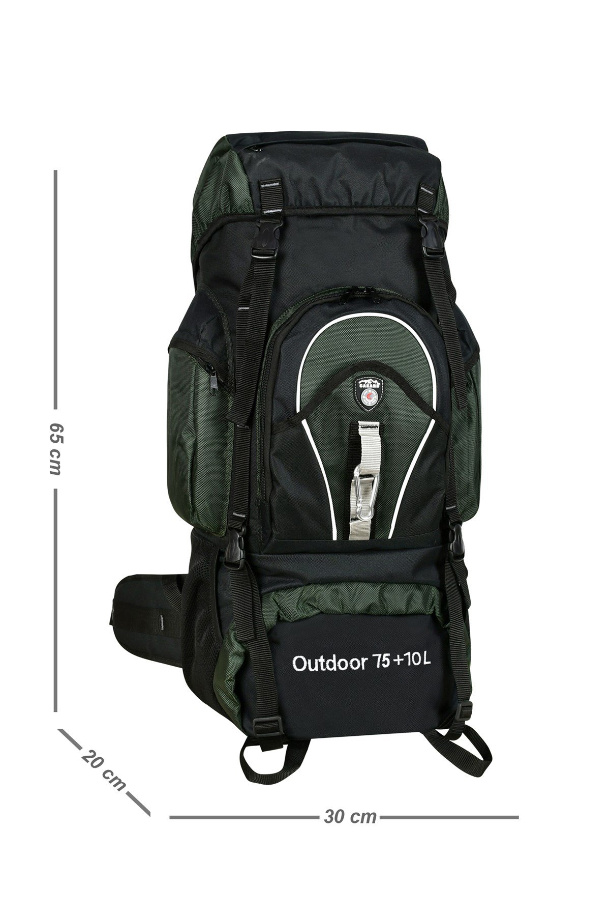 DAĞCI SIRT ÇANTASI OUTDOOR 75+10LT
