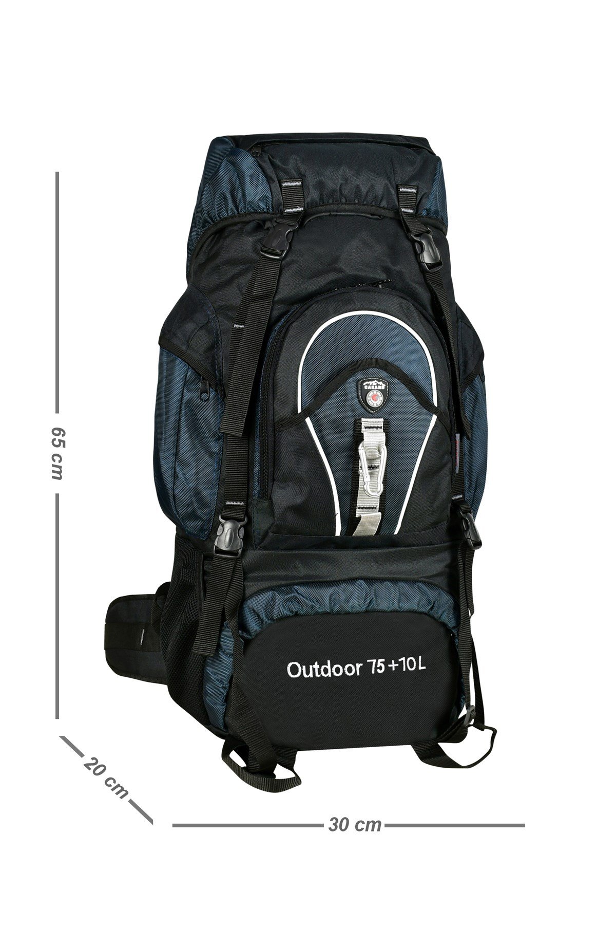 DAĞCI SIRT ÇANTASI OUTDOOR 75+10LT