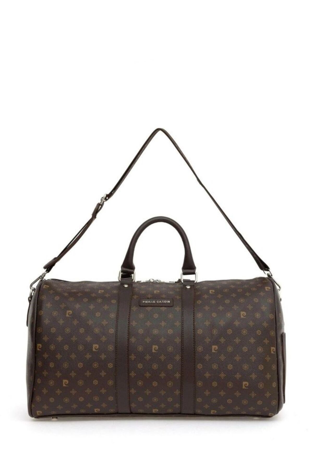 Kahve Monogram Unisex Seyahat Çantası 04PC001207-B