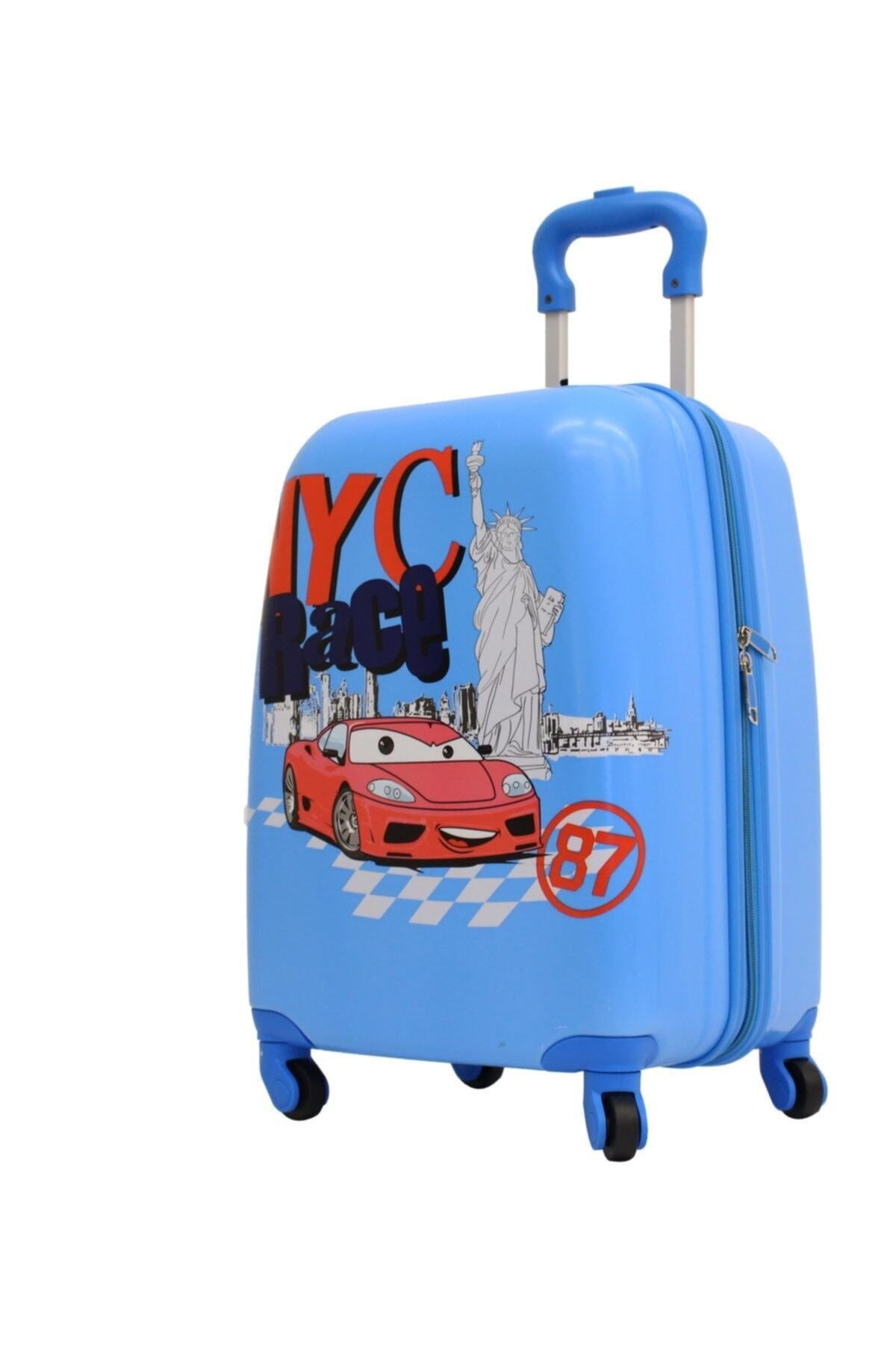 V 307 Nyc Race Mavi Çocuk Valizi, Bavul