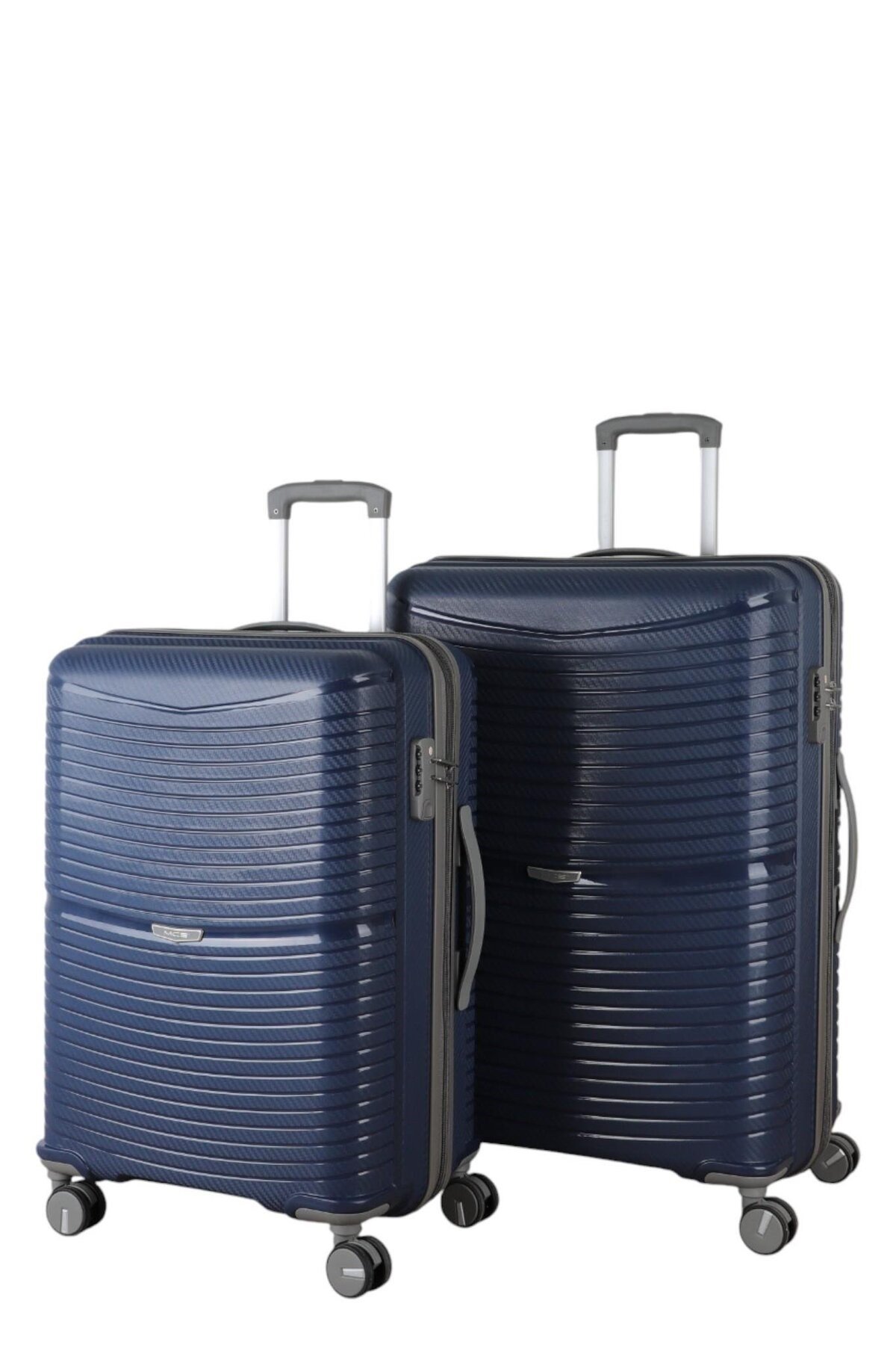 V379 AURA Y.ÜRETİM PP VALİZ 65 CM + 75 CM SİYAH SET