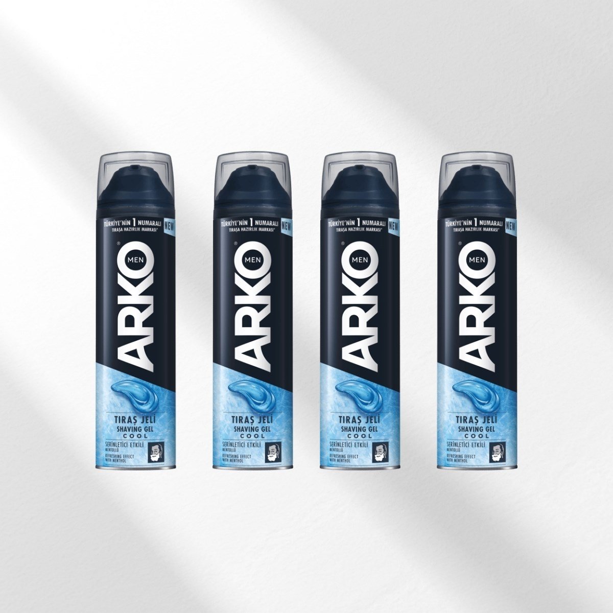 Arko Men Cool Tıraş Jeli 4x200 ml