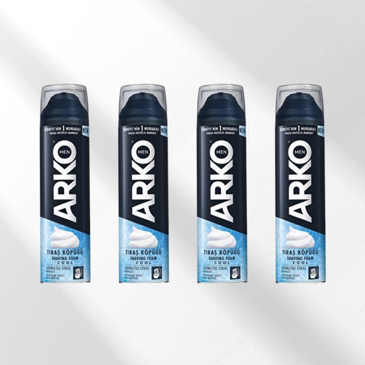 Arko Men Cool Tıraş Köpüğü 4x200 ml