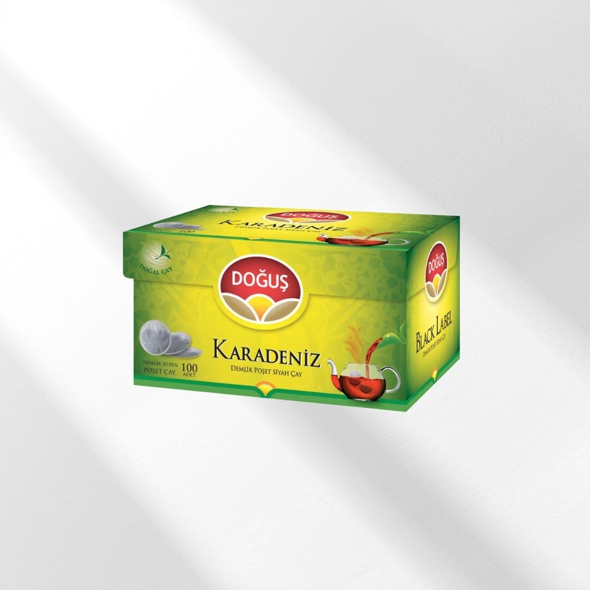 Doğuş Karadeniz Demlik Poşet Bergamot Aromalı Çay 100'lü 320 G