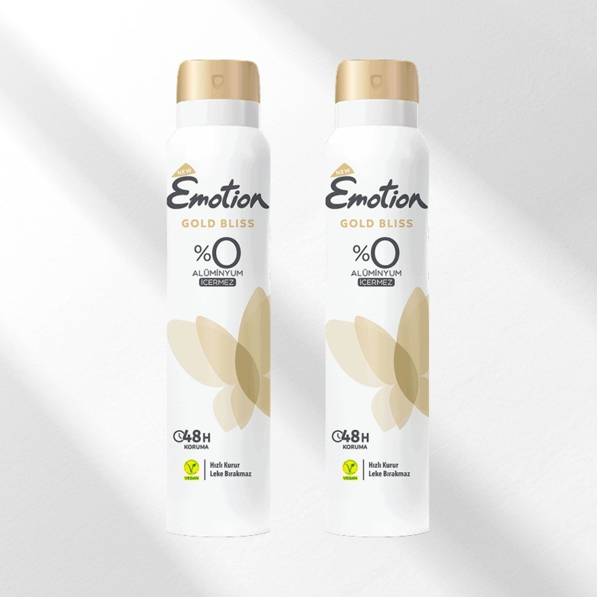 Emotion Gold Bliss Kadın Deodorant 2x150 ml