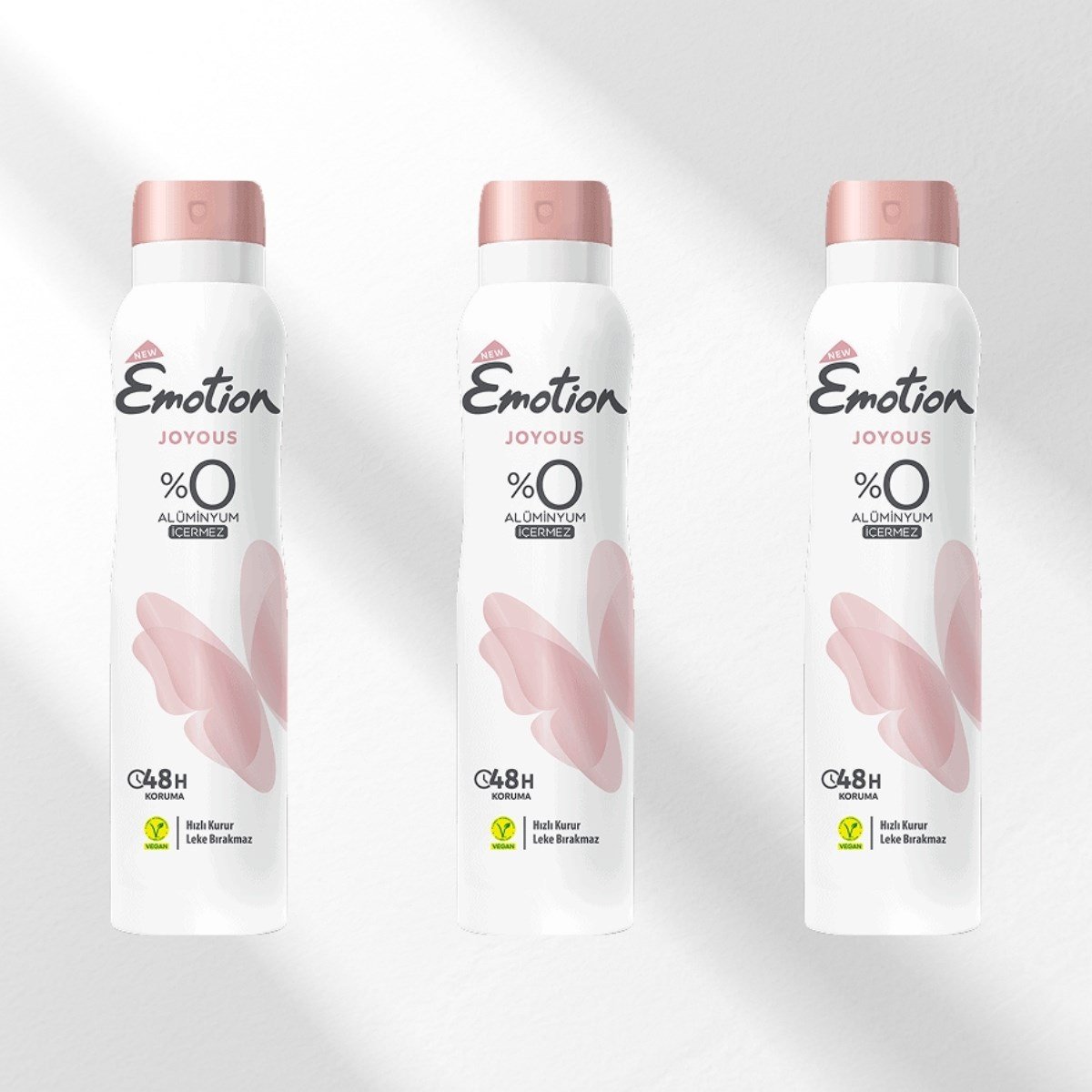 Emotion Joyous Kadın Deodorant 3x150 ml