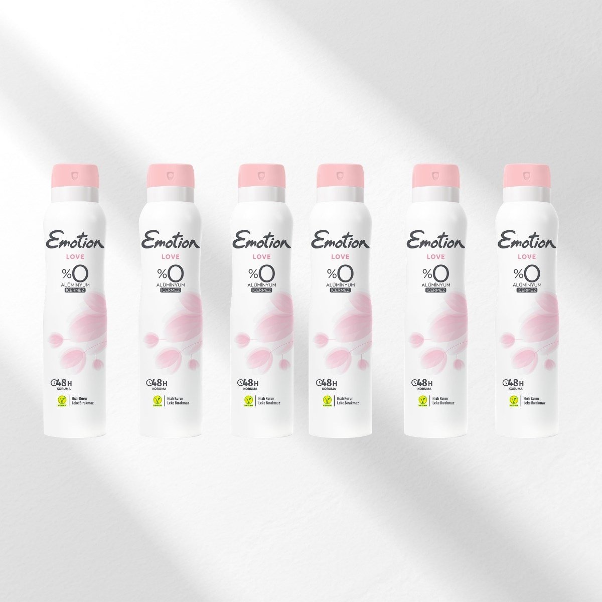 Emotion Love Kadın Deodorant 6x150 ml
