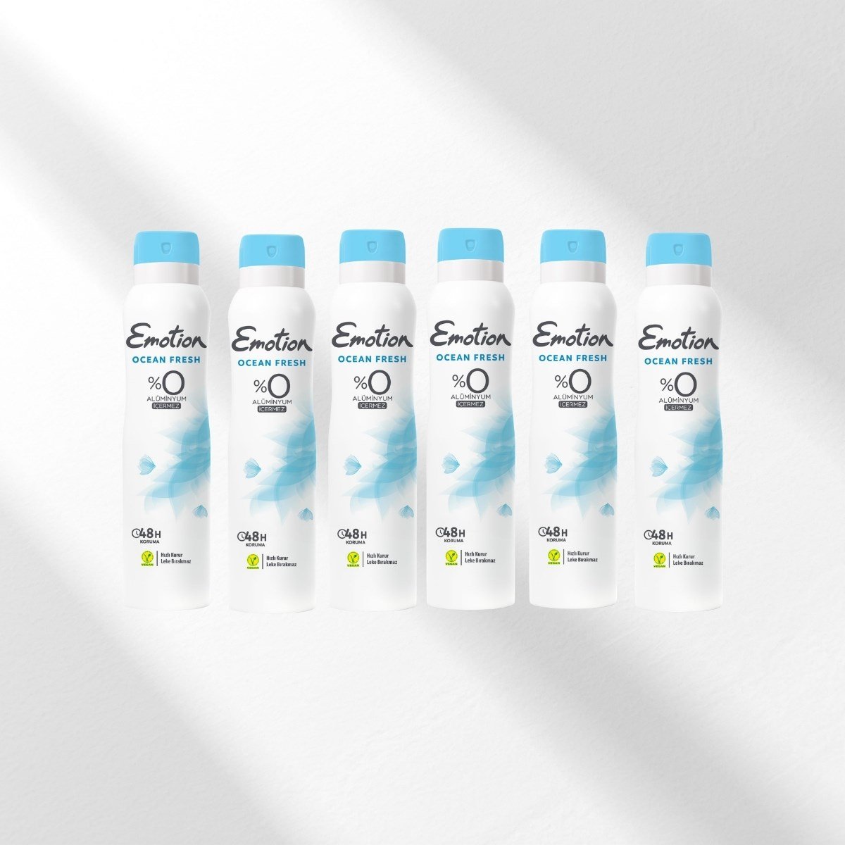 Emotion Ocean Fresh Kadın Deodorant 6x150 ml