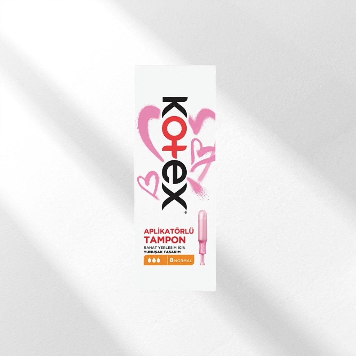 Kotex Aplikatörlü Tampon Normal 8'li