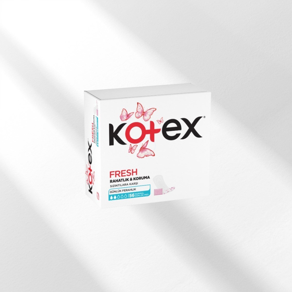 Kotex Günlük Ped Normal 56'lı 