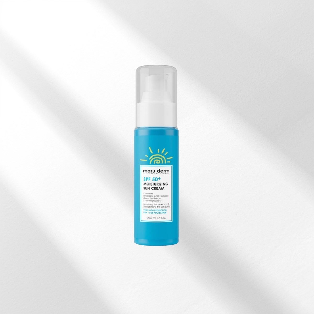 Maruderm SPF 50+ Nemlendirici Yüz Güneş Kremi 50 ml