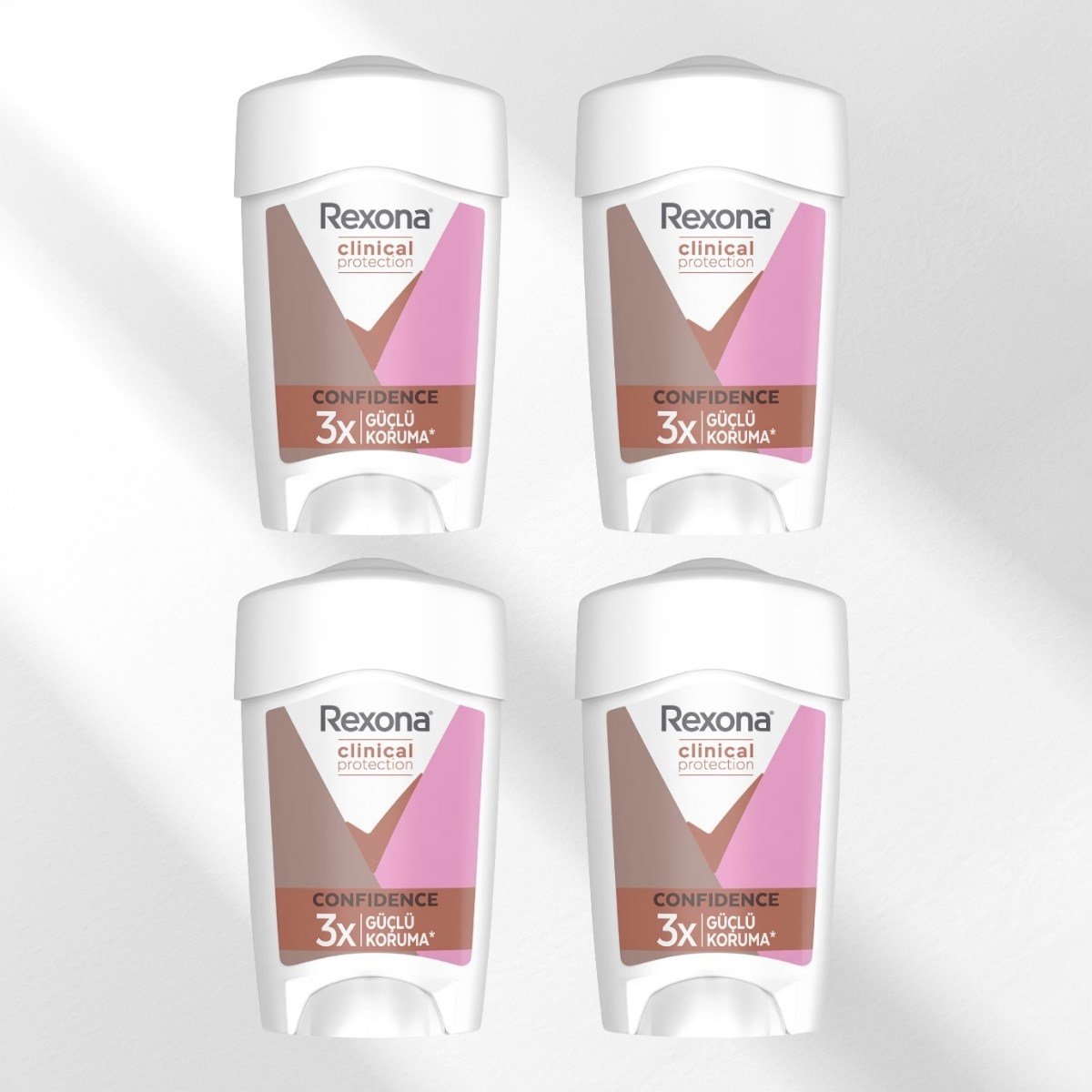 Rexona Clinical Protection Confıdence 4x45 ml Kadın Stick
