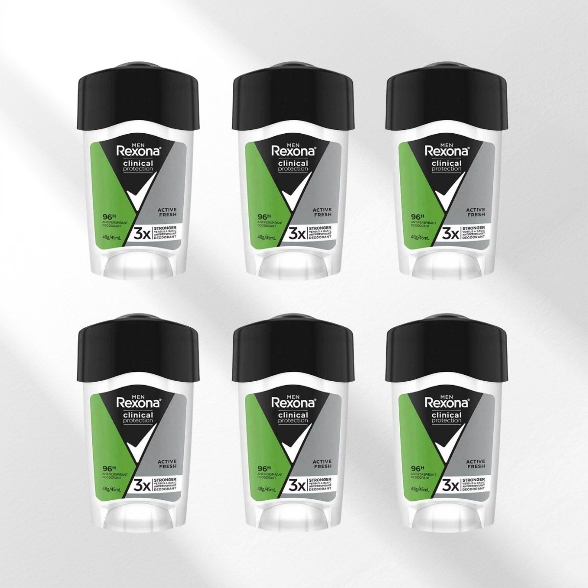 Rexona Men Clinical Protection Active Fresh 6x45 ml Erkek Stick